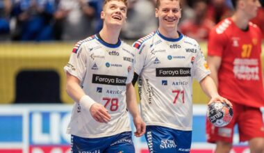 Insulele Feroe a obținut prima victorie din istorie la un turneu final de handbal masculin! Scor zdrobitor