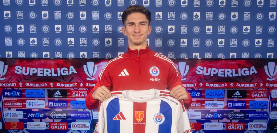 A semnat cu Oțelul Galați până în 2029: „Mult succes!”