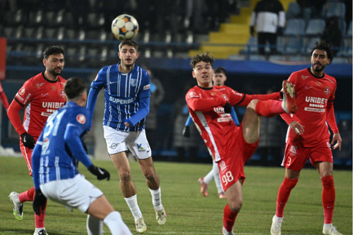Farul Constanța - Hermannstadt 1-1 » Gazdele au salvat 1 punct pe final într-un meci jucat pe un ger pătrunzător