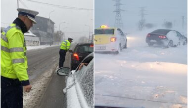 Guvernul anunţă unde acţionează instituţiile din subordine pentru diminuarea pagubelor produse de ninsoare şi viscol