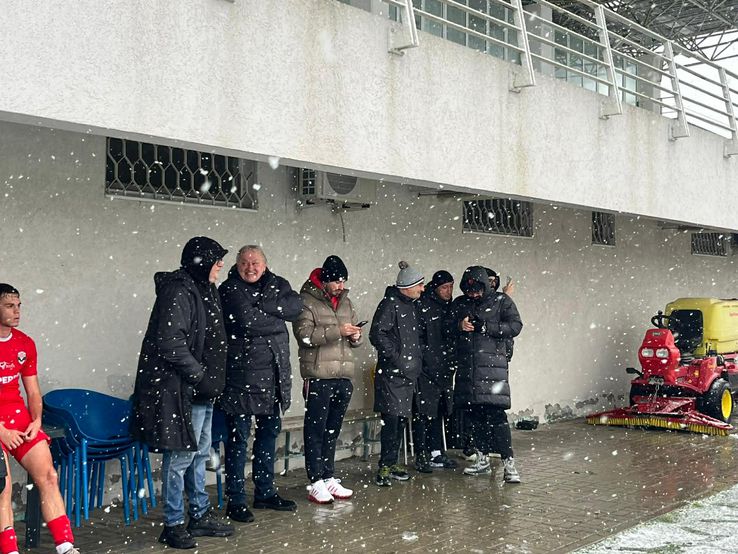 Unirea Slobozia - Câmpulung Muscel 6-0, meci amical