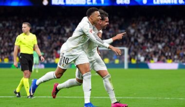 Real Madrid - Levante 2-0 » Fluierături asurzitoare, batiste albe, dar victorie. Filmul zilei pe „Bernabeu”