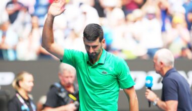 Novak Djokovic era condus cu 0-2 la seturi în sferturile Australian Open, dar adversarul a abandonat: „Sunt norocos, urma să plec acasă” - GSP