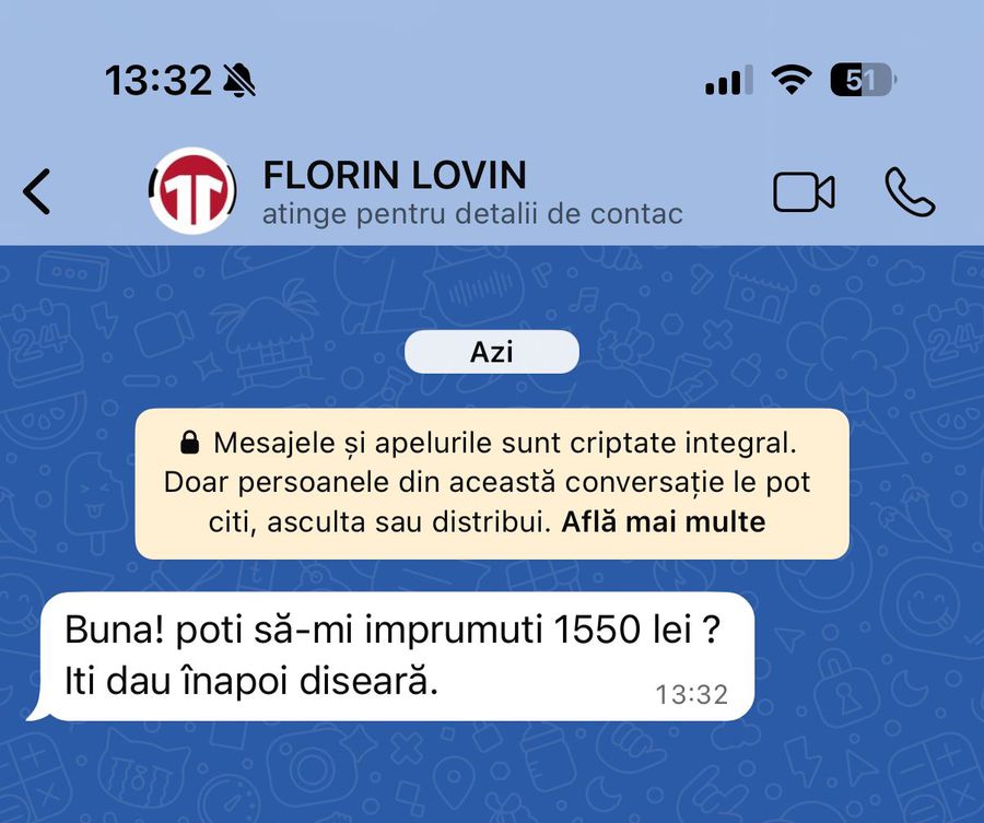 Florin Lovin, victima „Schemei 1.800”! Ce mesaje au primit apropiații și cum a reacționat fostul internațional: „Ca la balamuc!”