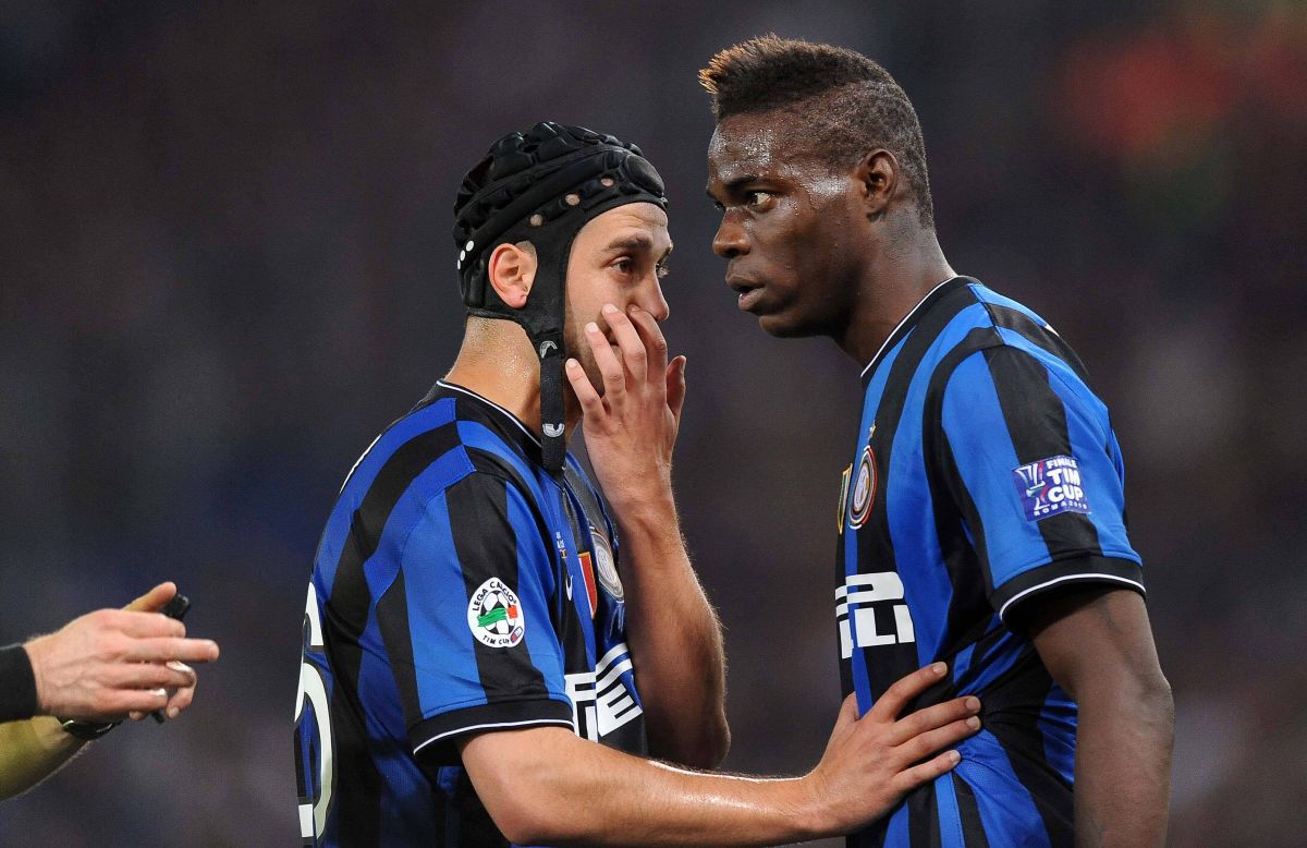 Cum l-a descris Mario Balotelli pe Cristi Chivu » Ce spune despre lupta la titlu în Serie A