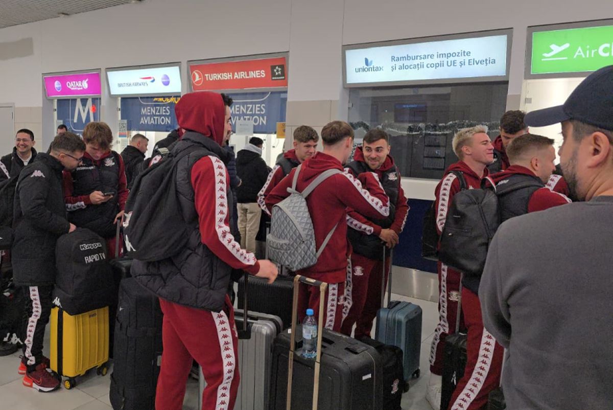 lotul deplasat azi în Antalya