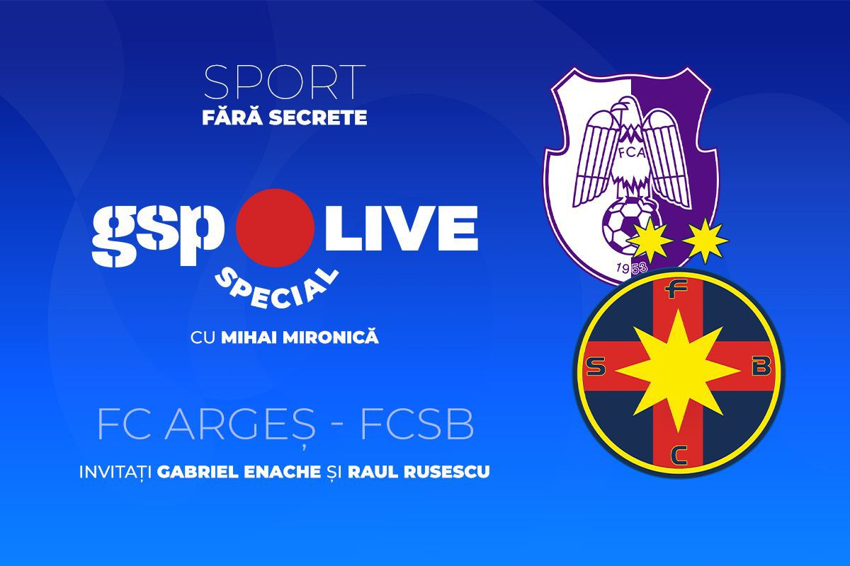 FC Argeș - FCSB, primul meci din 2026 » Comentăm la GSP Live Special cu Gabriel Enache și Raul Rusescu