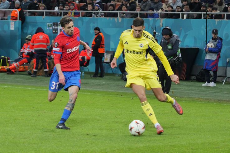 Juri Cisotti, FCSB - Fenerbahce // foto: Andrei Furnigă