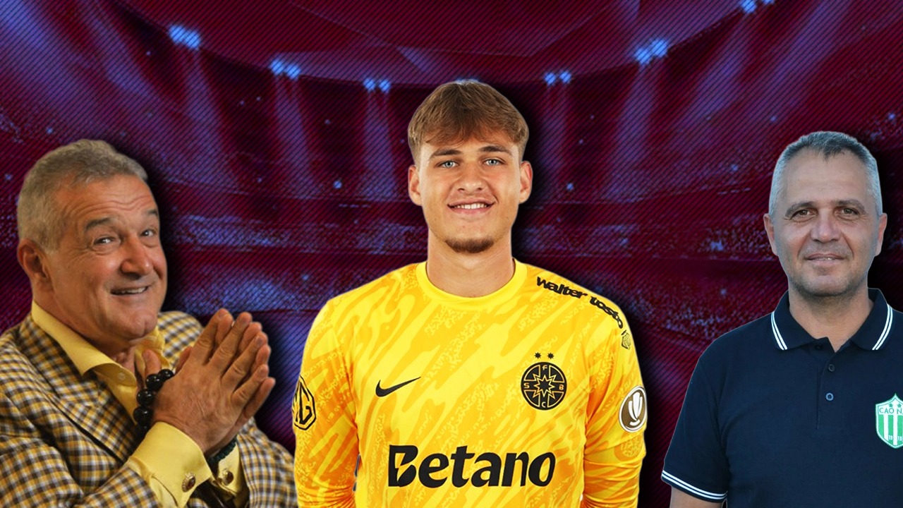 Ce lovitură poate da Gigi Becali! Puștiul ales să îi ia locul lui Târnovanu la FCSB a apărat cu Manchester United și Salzburg