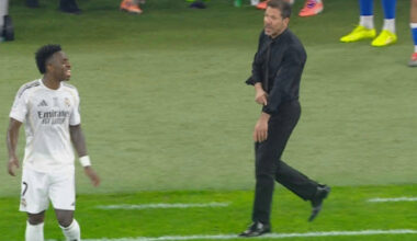 Camerele au surprins totul! Diego Simeone, direct către Vinicius: ”Florentino o să te dea afară!”
