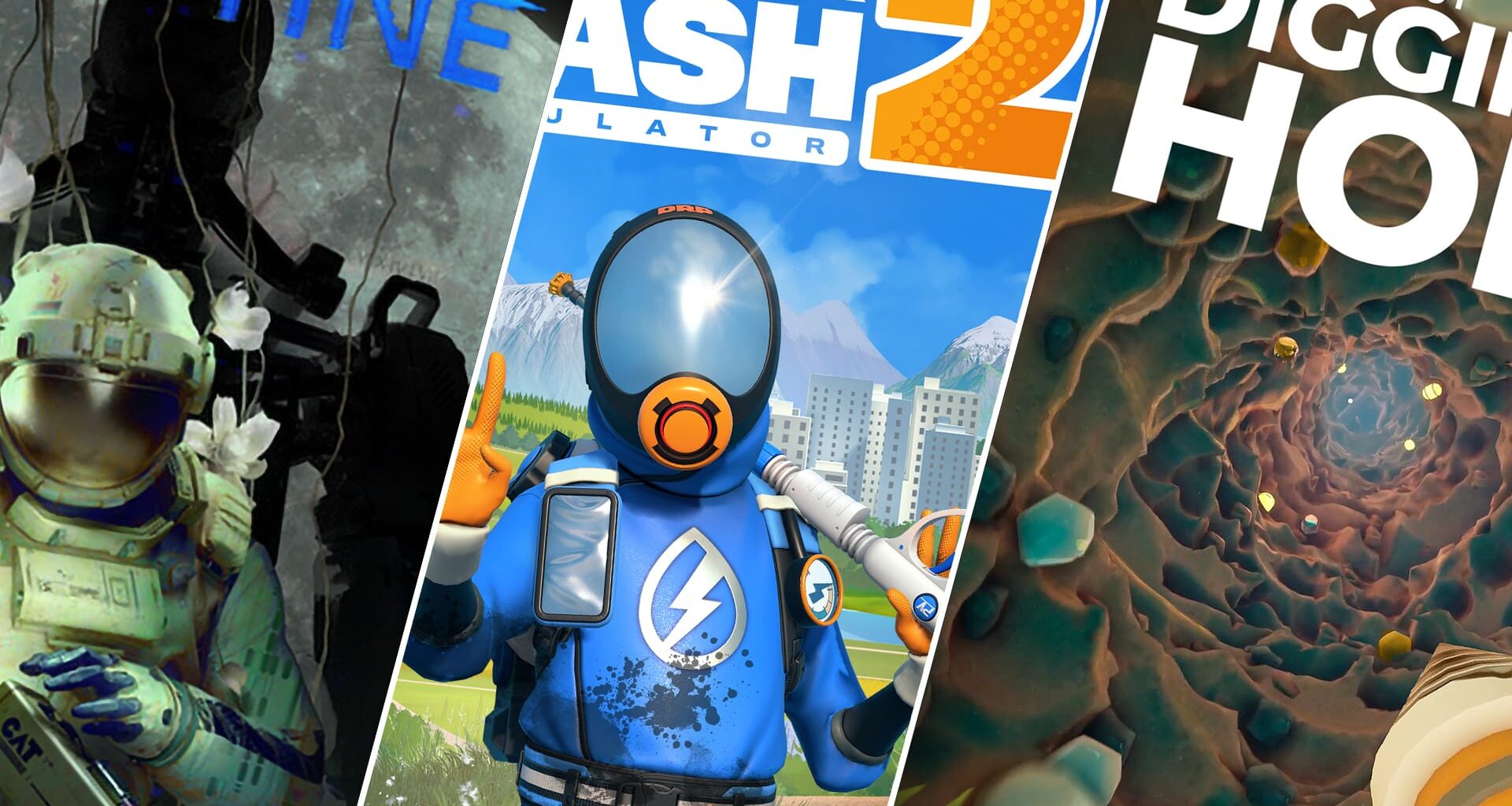 PowerWash Simulator 2, Routine și A Game About Digging a Hole