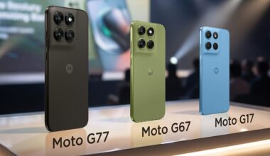 Motorola lansează Moto G77, G67 și G17, modelele sale accesibile pentru 2026