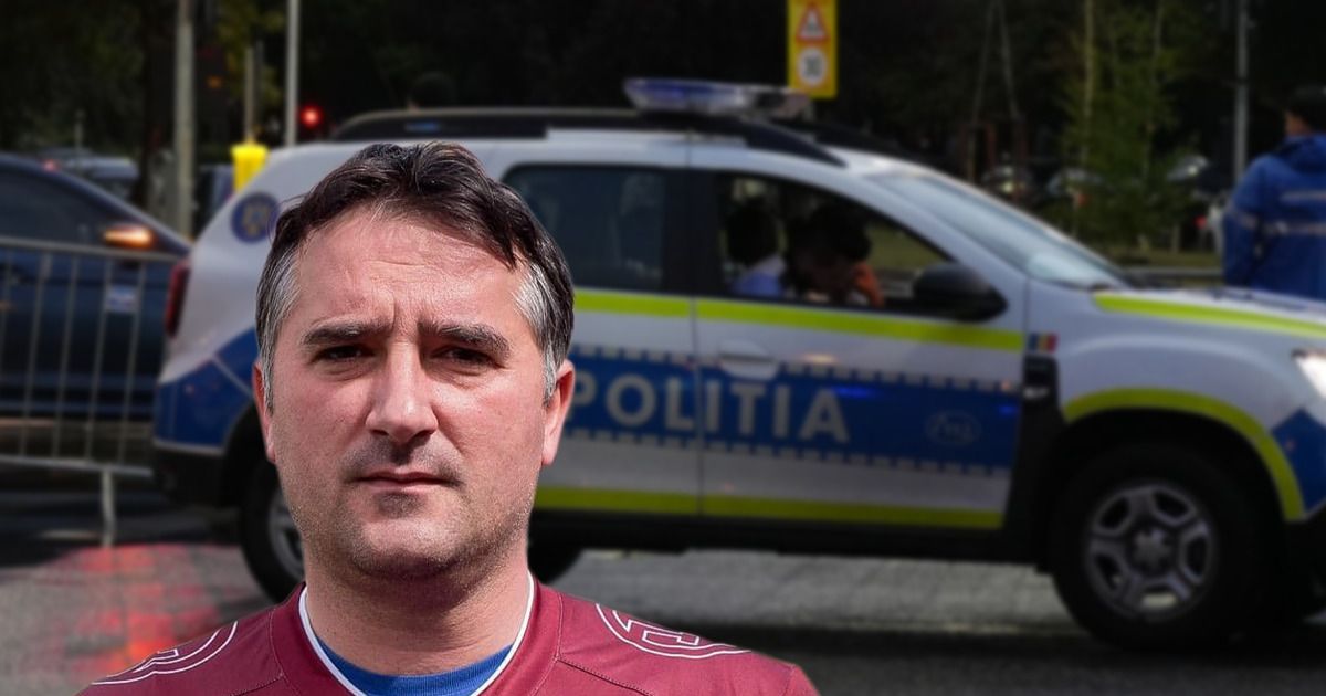 Fostul căpitan al Rapidului, prins băut la volan! A fost încătușat după ce a provocat un accident rutier în Capitală