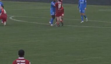 Craiova a ascuns bătaia! FOTO. Nsimba a sărit la gâtul unui adversar, iar camera de filmat s-a mutat imediat pe altcineva