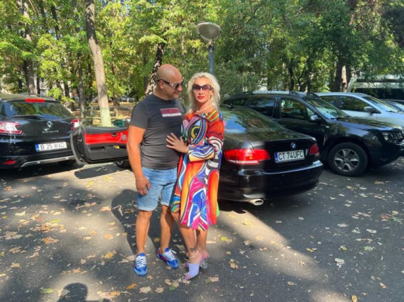 Camelia Voinea și soțul ei