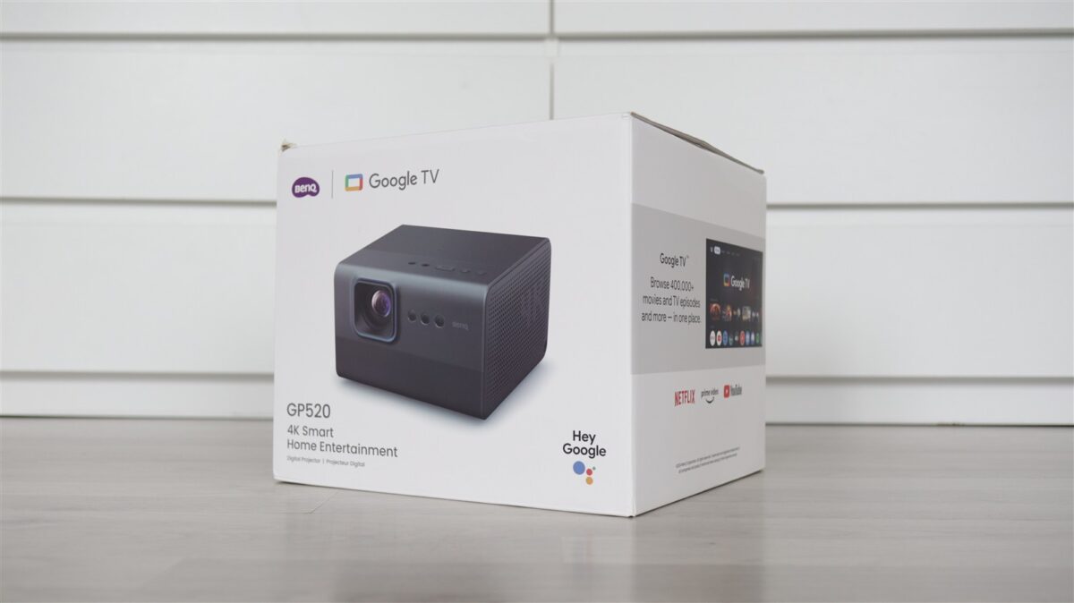 Proiector smart 4K BenQ GP520 - review