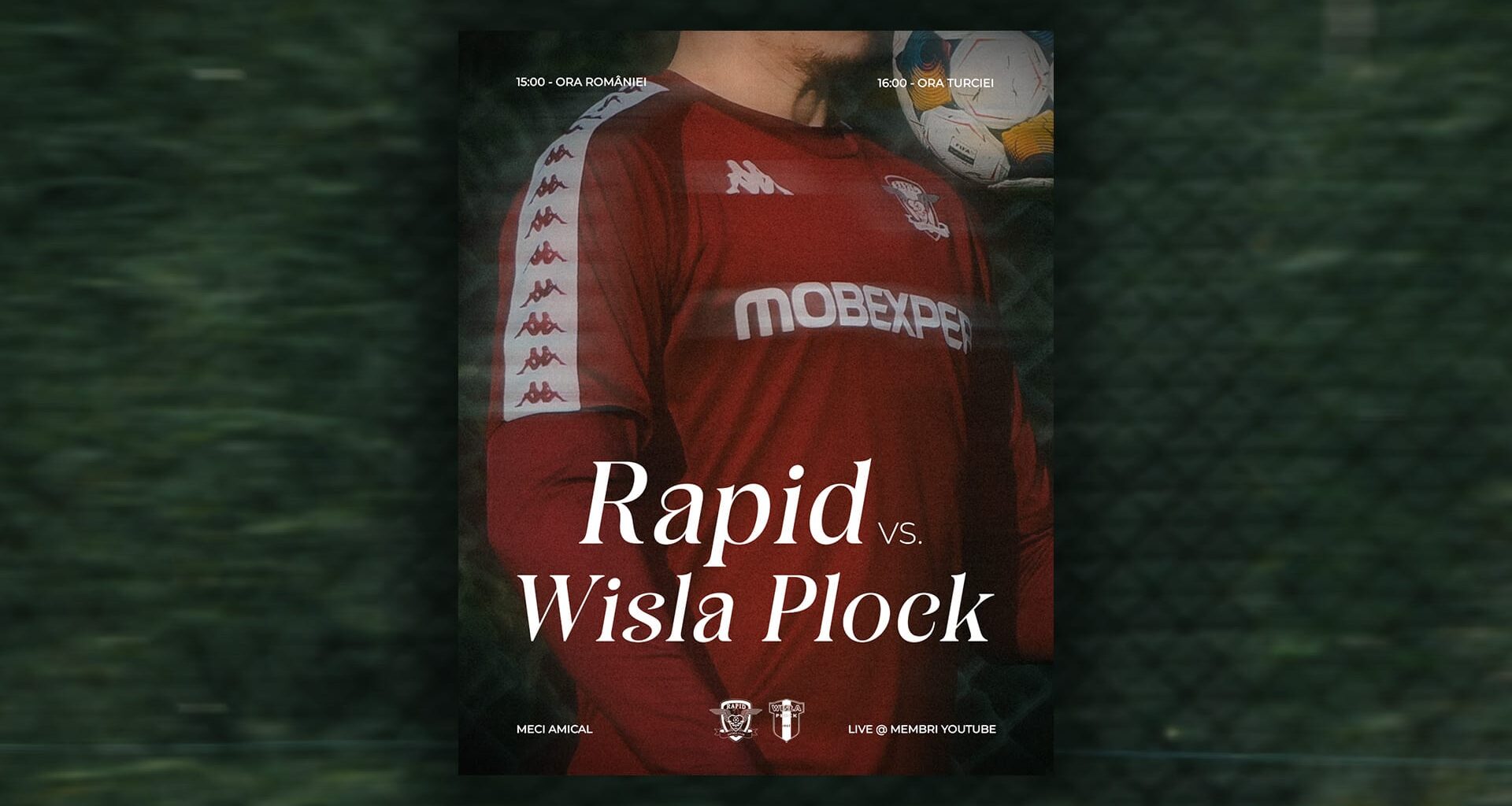 #RapidInAntalya | Rapid vs. Wisla Plock - primul meci amical din cantonament