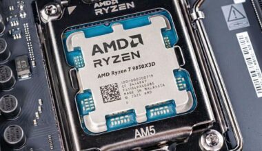 AMD dezvăluie Ryzen 7 9850X3D cu tehnologie 3D V-Cache