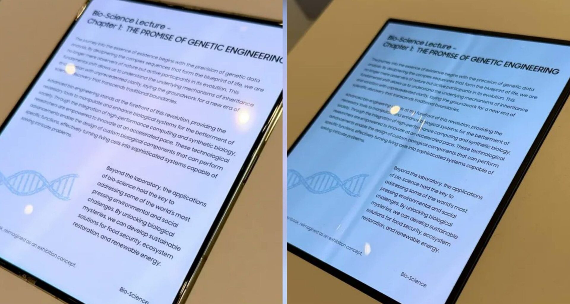 Samsung prezintă ecranul pliabil fără cută. Tehnologia ar putea debuta pe iPhone Fold
