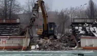 Tribuna 2 e istorie. În ce stadiu au ajuns lucrările de demolare ale stadionului Dinamo