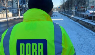 FOTO ”Vestigii” fără stăpân pe cel mai mare șantier de modernizare a liniilor de tramvai