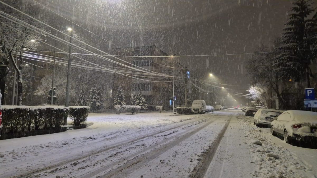 VIDEO Noapte albă pentru autoritățile din Alba din cauza zăpezii: 23.000 de oameni au rămas fără curent. Ce probleme au fost