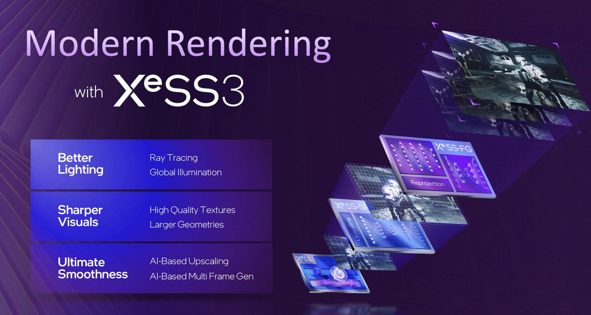 Intel lansează XeSS 3 cu Multi-Frame Generation