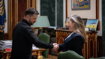 Zelenski o aduce pe fosta vicepremieră a Canadei în echipa sa: Chrystia Freeland, numită consilier economic al președintelui ucrainean