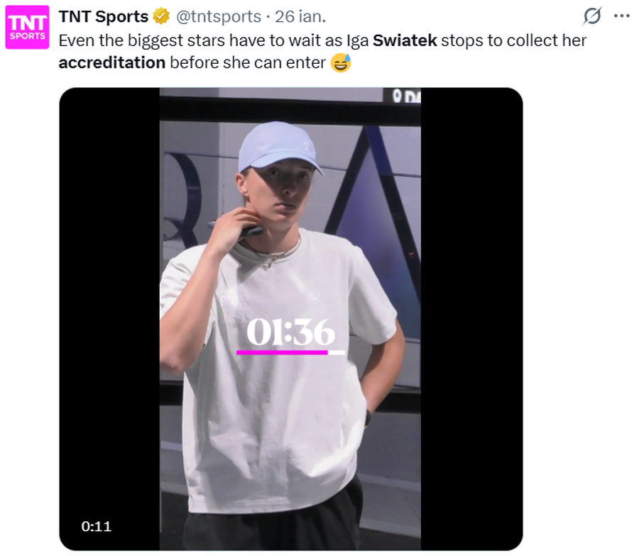 „Suntem jucători de tenis sau animale?!” » Iga Swiatek, iritată la Australian Open: „Nu era în fișa postului să devin o memă!”