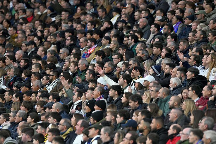 Publicul madrilen a protestat în Real Madrid - Levante // foto: Guliver/gettyimages