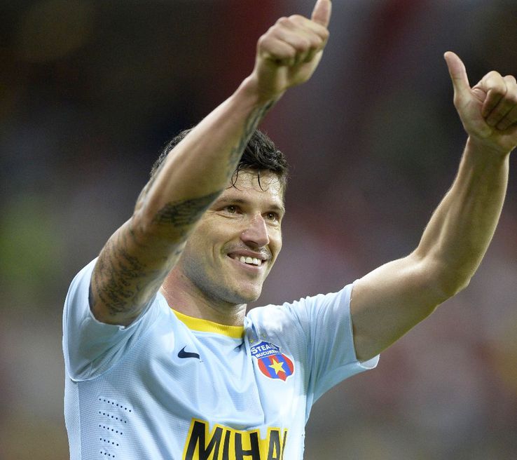 Cristi Tănase a marcat în poarta lui Dinamo în mai 2013 / Sursă foto: Arhivă Gazeta Sporturilor