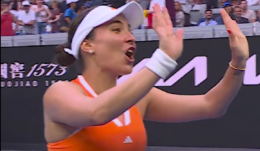 „Headshot!” » Gabi Ruse, moment savuros după victoria de la Melbourne