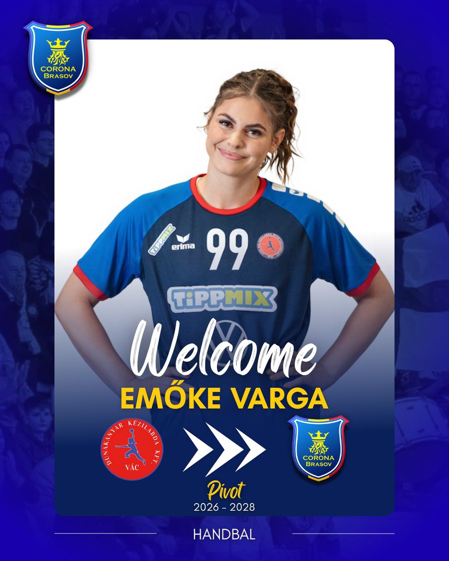 Corona Brașov punctează la transferuri » A adus o triplă câștigătoare a Ligii Campionilor