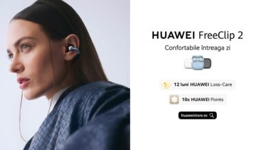 Începând de ieri avem pe piață noile căști Huawei FreeClip 2 TWS.
