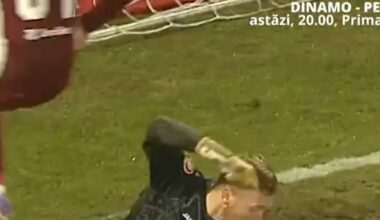 FOTO. Salvați de gazon! Noroc incredibil pentru CFR Cluj! Ce s-a întâmplat la penalty-ul care i-a readus în meci cu Metaloglobus