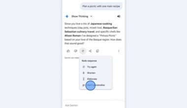 Gemini poate accesa datele conturilor Google pentru a oferi răspunsuri personalizate
