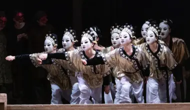 Scenă din Turandot la Royal Opera, în 15 decembrie 2025
