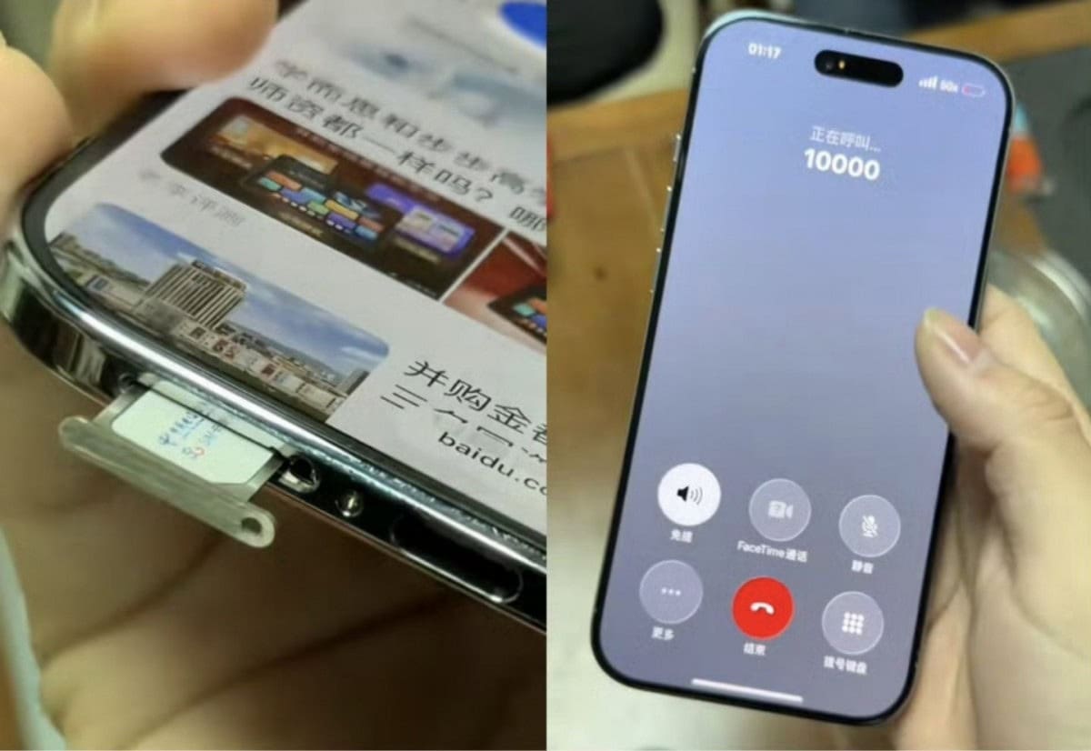 un atelier din China aduce cartela SIM pe iPhone Air