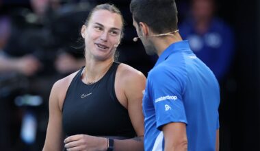 Sabalenka, mesaj genial pentru Djokovic: "Încă aştept mesajul ăla lung de la el, în care să îmi spună că sunt partenera de vis"