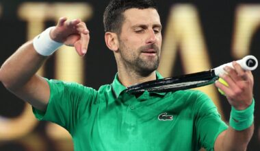 Djokovic, primul om din istorie cu 400 de victorii în Grand Slamuri! Nole îşi linişteşte fanii: "Am căzut "bine"!"