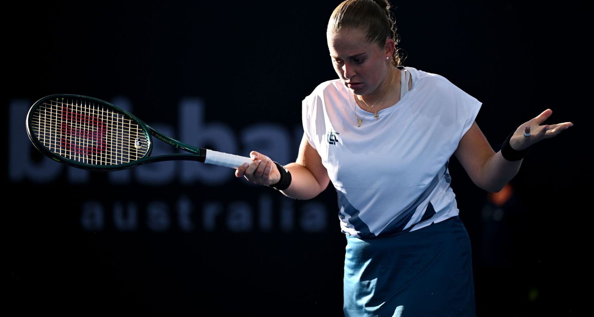 Gestul făcut de Ostapenko imediat după ce a pierdut în faţa Soranei Cîrstea, la Brisbane