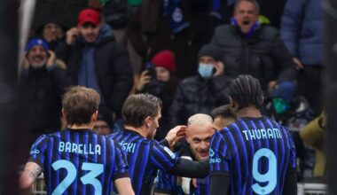 Inter - Napoli 2-2. Remiză pentru formația lui Cristi Chivu, contra campioanei Italiei, după o repriză secundă plină de tensiuni
