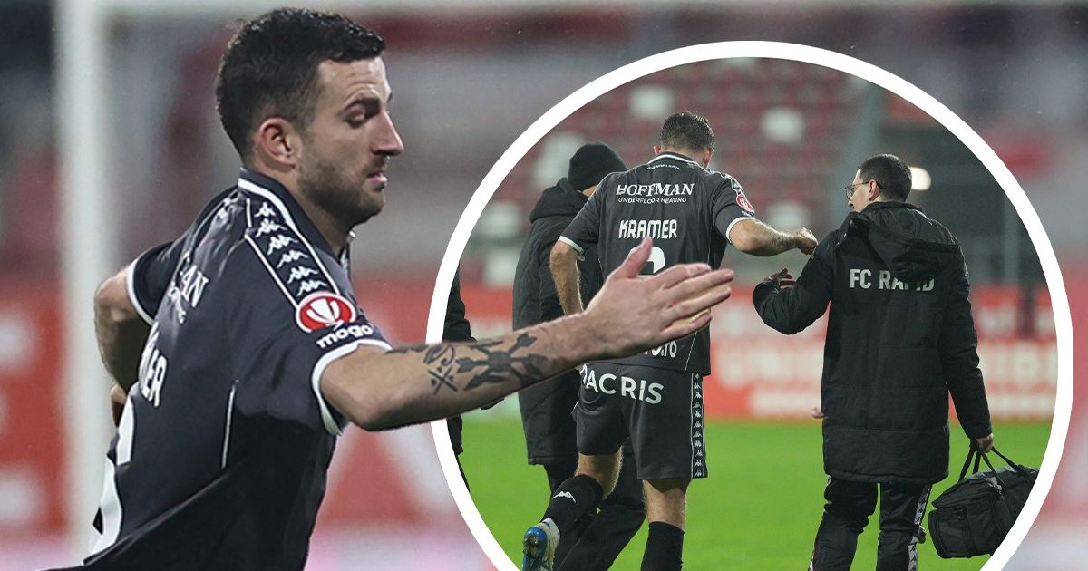 Rapid răsuflă ușurată! GOLAZO.ro a aflat diagnosticul primit de Lars Kramer + cât va lipsi de pe teren