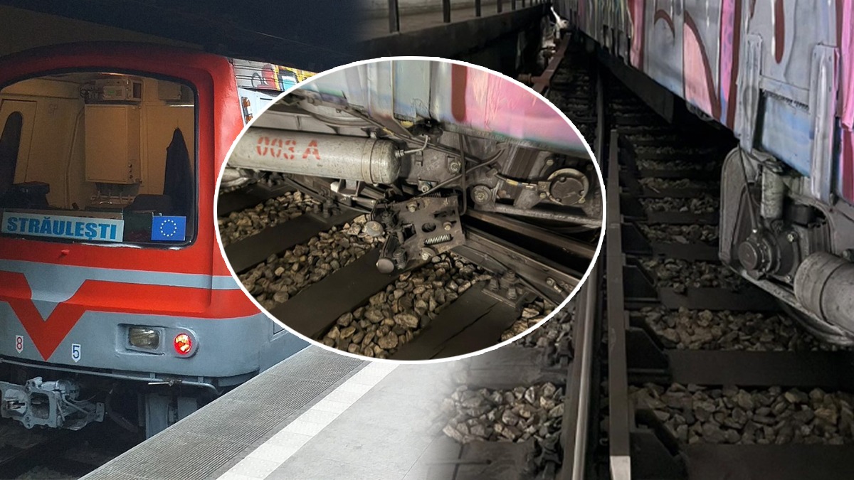 Am aflat cauza incredibilă a deraierii trenului de metrou de Revelion, pe M4