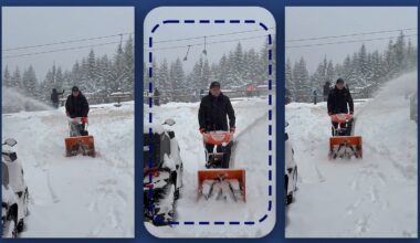 Miruță s-a filmat când face pârtie, la Rânca, în stațiune. "Mai cu lopata, mai cu freza". Internauții îl provoacă: "Cheamă băieții cu tancurile"