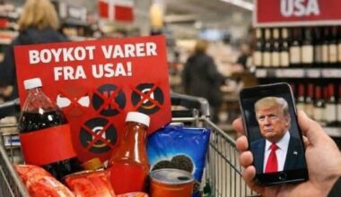 „Fără SUA”. Consumatorii din Danemarca încep boicotul produselor americane
