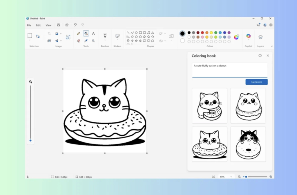 Paint primește AI pentru pagini de colorat, iar Notepad devine „asistent de scris”. Ce aduce nou Microsoft în Windows 11