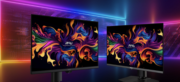 Două monitoare QD-OLED de la MSI