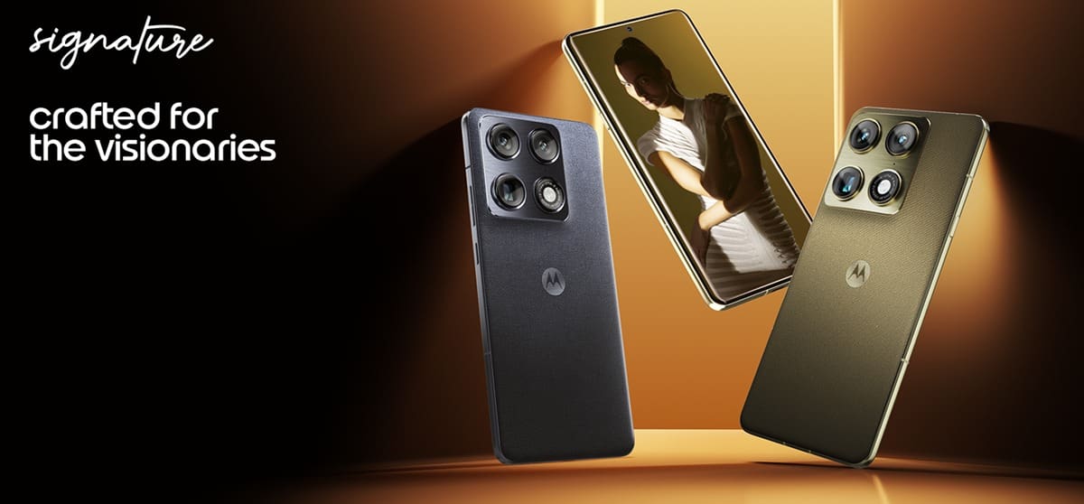 Motorola anunță Signature, un flagship premium cu profil subțire