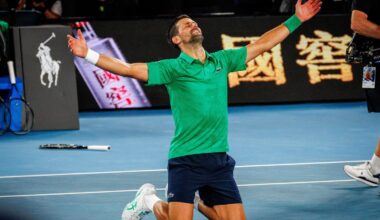 „Este ireal”, a comentat Djokovic după victoria împotriva lui Sinner la Australian Open. Sârbul joacă o nouă finală la Australian Open, la 38 de ani